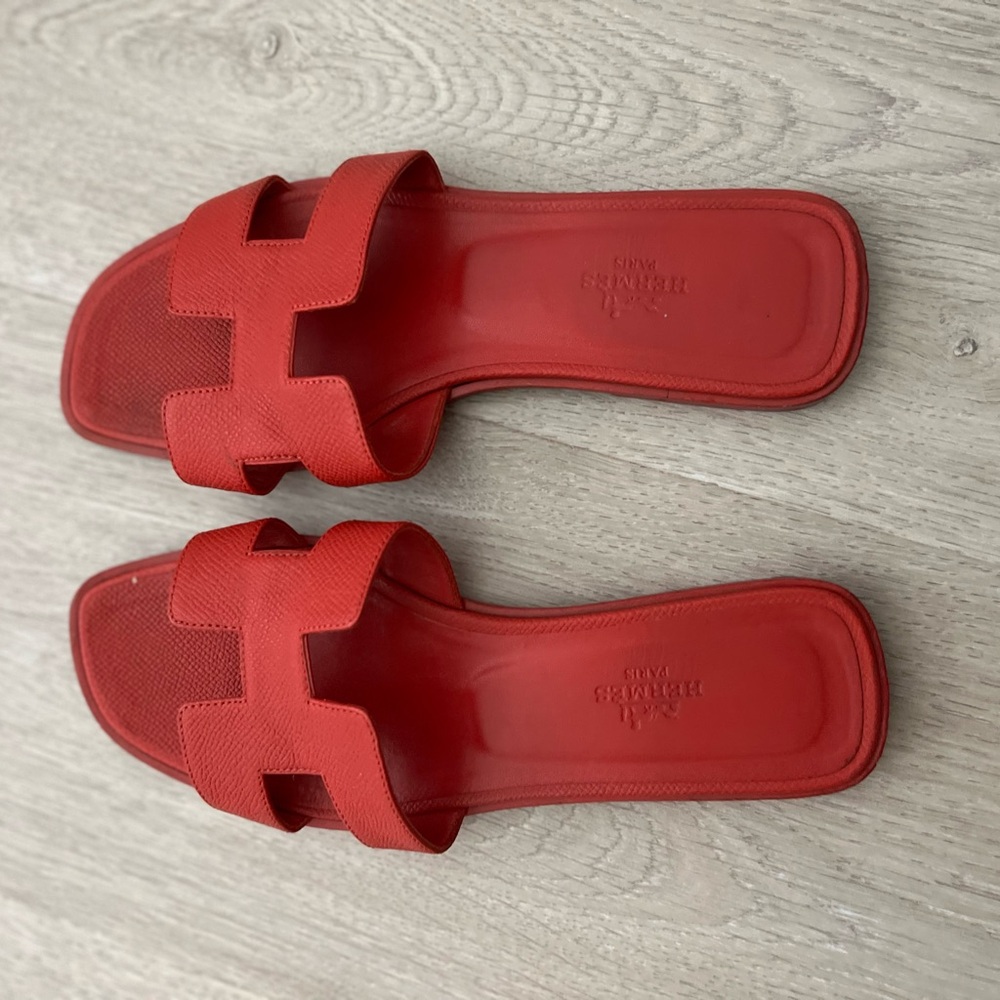 Stylish Red Sandals